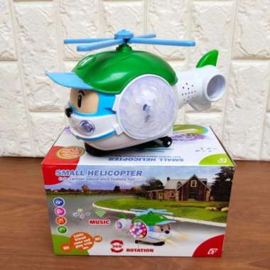 Mainan Anak Helicopter Cartoon Poli Edukatif Kado Anak