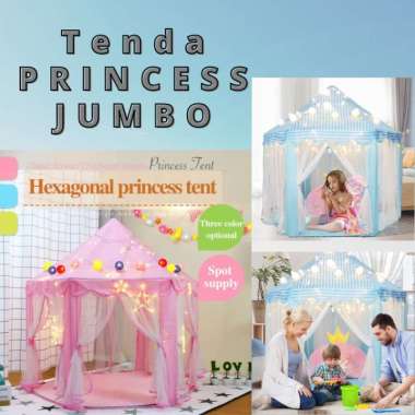 Tenda Anak Princess Castle Jumbo Tenda Mainan Anak Castle Princess - Tenda Camping Rumah Rumahan Jum