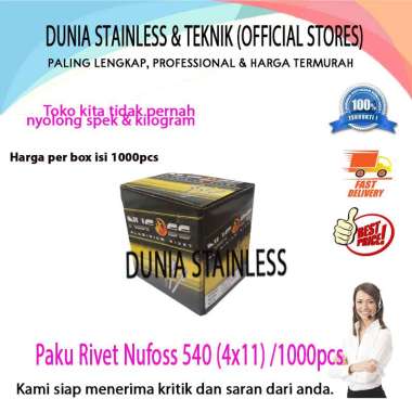 paku rivet 4x11(540) 1000pcs