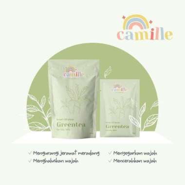 CAMILLE BEAUTY MASKER WAJAH CAMILE BEAUTE MASK PINKROULETTE DAISY ORGANIC OHMYSKIN HEYGURL NATUREKA 