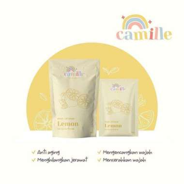CAMILLE BEAUTY MASKER WAJAH CAMILE BEAUTE MASK PINKROULETTE DAISY ORGANIC OHMYSKIN HEYGURL NATUREKA 