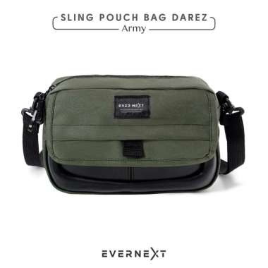TAS SELEMPANG PRIA SLING BAG DAREZ POUCH BAG PRIA WAIST BAG PRIA CROSSBODY PRIA DISTRO EVERNEXT DARE