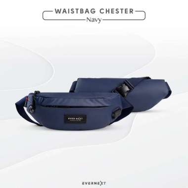 (FREE KEYCHAIN) - TAS SELEMPANG PRIA ANTI AIR WAIST BAG CHESTER WATERPROOF TAS SLEMPANG PRIA ANTI MA