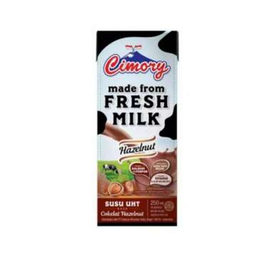 SUSU UHT CIMORY HAZELNUT 250ML