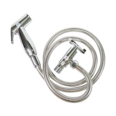 AIR SH 9G Z  Kran Shower Baling dan BD 04 C  Shower Closed Chrome [Paket] Chrome