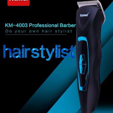 KEMEI KM-4003 Waterproof Electric Professional Hair Clipper Trimmer Multicolor