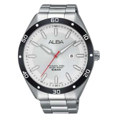 Alba Prestige Stainless Steel AG8G89-X1 Original Garansi Resmi Jam Tangan Pria
