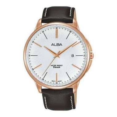 Alba Prestige Leather Black Strap AS9G36-X1 Original Garansi Resmi Jam Tangan Pria