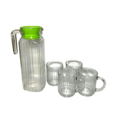 KIMGLASS Nemo Water Pitcher Teko Set Gelas ...