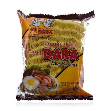 MIE KERING BURUNG DARA MIE KRITING 190GR