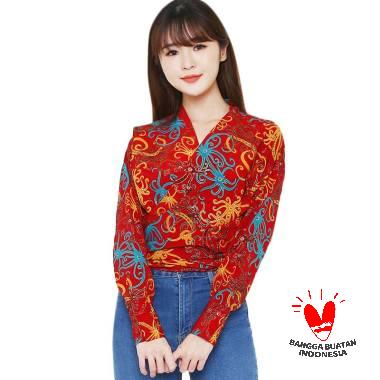Model Baju Batik Atasan Wanita Kantor Terbaru 2019 Bliblicom