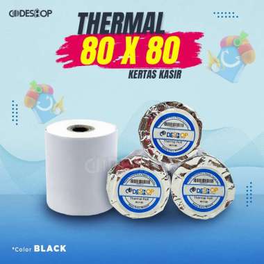 KERTAS STRUK THERMAL CODESHOP 80X80 80 X 80 PUTIH