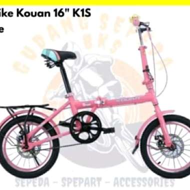 Sepeda Lipat Anak Perempuan Kouan 16 inch