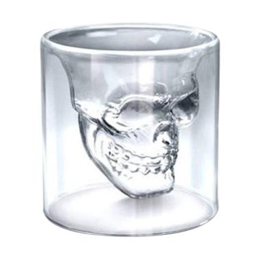 Jual Best Creative Skull Head Shot Glass Fun Doomed ...
