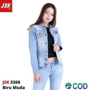 Jual Denim Jacket Hoodie Original 