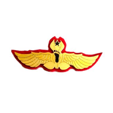 Mulyocreative Wing Brevet Pramuka Tapak Hitam [2 pcs]