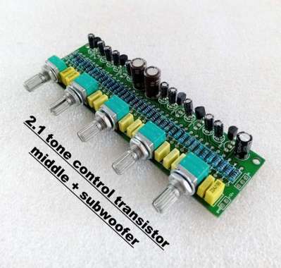 Modul 2.1 Stereo Tone Control Plus Middle Dan Subwoofer
