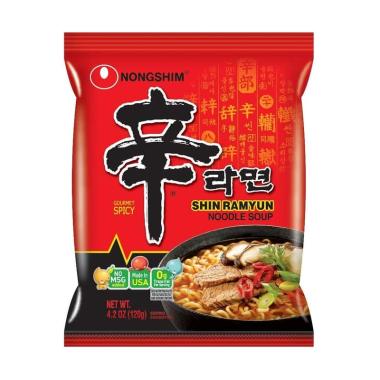 NONGSHIM Shin Ramyun Mie Instan Korea [120 g] HALAL