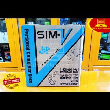 Casing PC Murah Simbada V3145 Simbadda Sim V-3145 + PSU 380w
