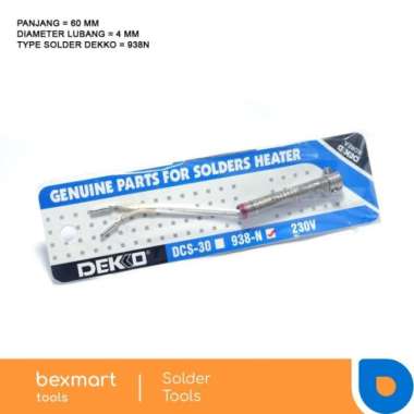 Elemen solder DEKKO tembak 938N / 938 N / 938-N