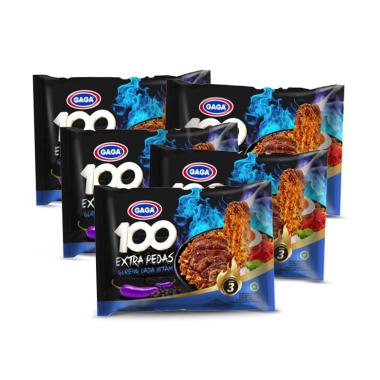 Promo Harga Gaga 100 Extra Pedas Goreng Lada Hitam 85 gr - Blibli