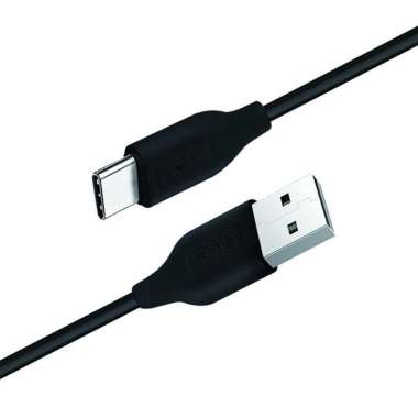 Kabel Data Type C V-GeN VG-T1 Fast Charging QC3 3A Type-C VGEN 1 Meter VGEN Hitam