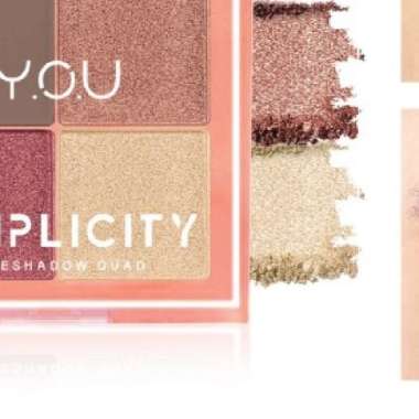 Eyeshadow Palette - Eyeshadow Pigmented - Eyeshadow Lembut Mudah Dibaur - Perona Mata - YOU The Simp
