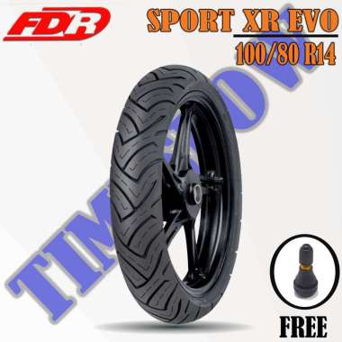 Ban Motor Matic // FDR SPORT XR EVO 100/80 Ring 14 Tubeless