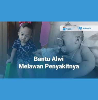 WeCare.id - Bantu Alwi Melawan Penyakitnya Rp 100.000
