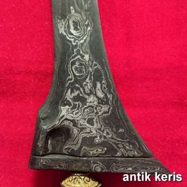 Keris Pusaka Sepuh Tiam Upih Pamor Udan Mas Tiban Asli Tuban Majapahit