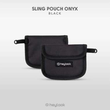 HEYLOOK Official - Sling Pouch Onyx Pouch Wallet Dompet Kartu Sling Bag Pouch Dompet Koin Neckbag BL