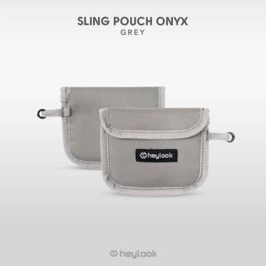HEYLOOK Official - Sling Pouch Onyx Pouch Wallet Dompet Kartu Sling Bag Pouch Dompet Koin Neckbag GR