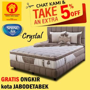 KASUR SPRINGBED - KASUR SPRING LATEX - KASUR SPRING AIR - CRYSTAL - SPRING AIR 180 x 200
