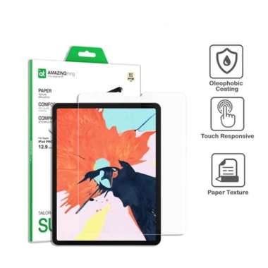 Screen Protector iPad Pro 12.9 (2021/2020/2018) Amazingthing Paperlike 2021