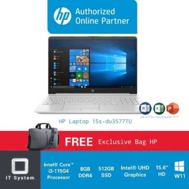 Laptop HP 15s-du3577TU i3-1115G4 8GB/512GB SSD/15.6" HD/Windows 11