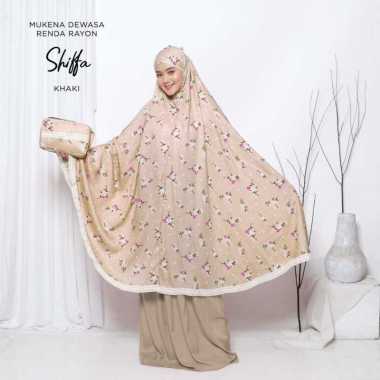 COD MUKENA SHIFFA RAYON PRINTING PREMIUM MUKENA DEWASA RENDA KOMBINASI TAS CANTIK SITI KHADIJAH MUKE