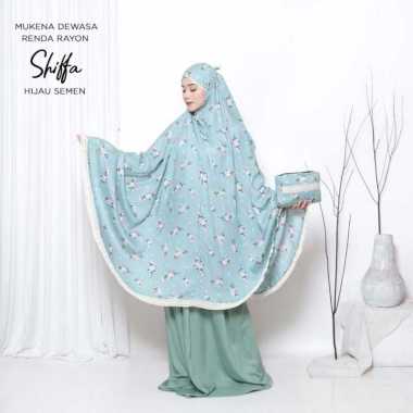COD MUKENA SHIFFA RAYON PRINTING PREMIUM MUKENA DEWASA RENDA KOMBINASI TAS CANTIK SITI KHADIJAH MUKE