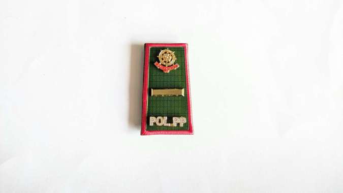 Mulyocreative Evolet Atribut Pangkat Seragam PDH PolPP Gol III – Evolet PolPP - GOLONGAN III-A