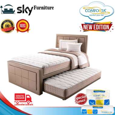 COMFORTA Kasur Springbed ( Comfort Duo ) Full Set 100 x 200