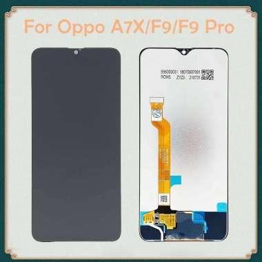 LCD OPPO F9/F9 Pro/REALME 2Pro Realme C2 Pro Full set LCD PLUS TC TS Hitam