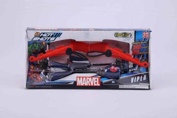 Mainan EMCO Hot Shot Marvel Viper (Red)