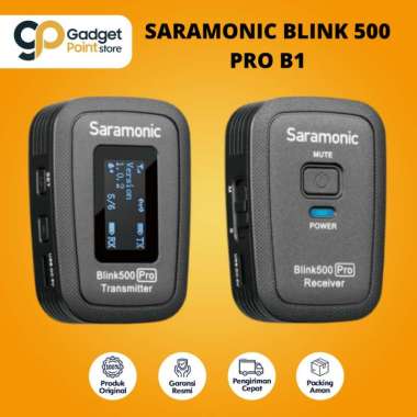 Mini Dual Channel Wireless Mic System Saramonic Blink 500 B1 (TX + RX)