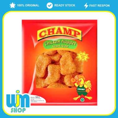 Champ Chicken Nugget 500g Naget Ayam Makanan Beku WJM Makassar Frozen Food