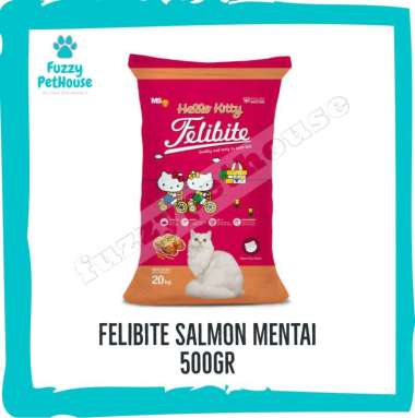 Felibite Salmon Mentai dan Felibite Tuna O-Toro 500g makanan kucing Salmon Mentai