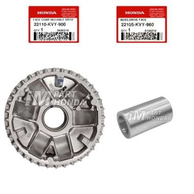 AHM 22105-KVY-960 22110-KVY-900 Bos Drive & Rumah Roller Beat Scoopy Spacy Karbu