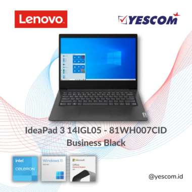 Promo Lenovo IP Slim 3 14IGL05-7CID 