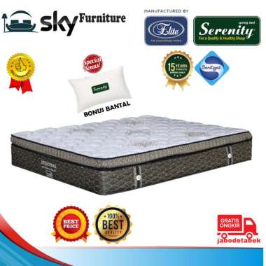 Hanya Kasur Serenity Springbed ( Impressa Pocked Latex ) by Elite 100 x 200