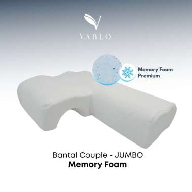 Vablo Couple Pillow / Memory Foam Pillow / Jumbo Size
