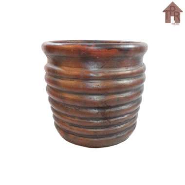Gerabah | Pot Bunga - Pot Model Pilin - D26