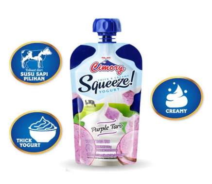 CIMORY Squeeze Yogurt Purple Taro